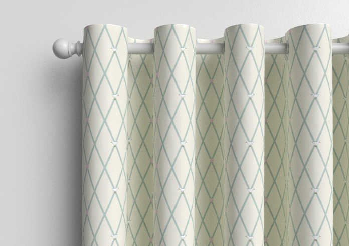 Puddle Down, Trellis Egg - Made to Measure Curtains - Image 12